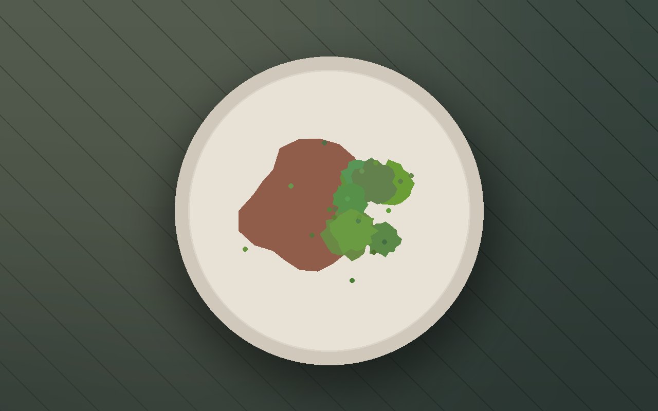 Overhead photo of Bacon Cheeseburger Skillet (No Bun) plated and ready to eat