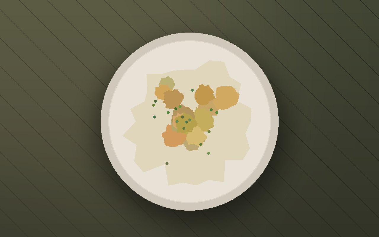 Overhead photo of One-Pot Chicken & Beans plated and ready to eat